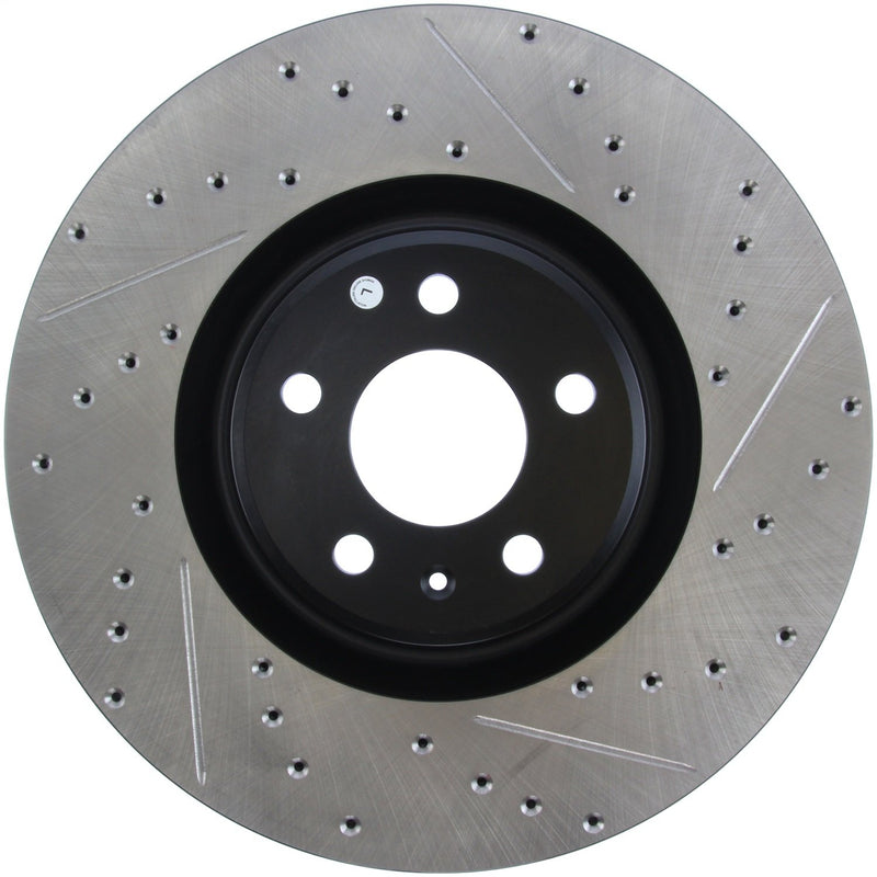 Sport Drilled/Slotted Brake Rotor StopTech 127.33134L (Front Left), 1 Pack