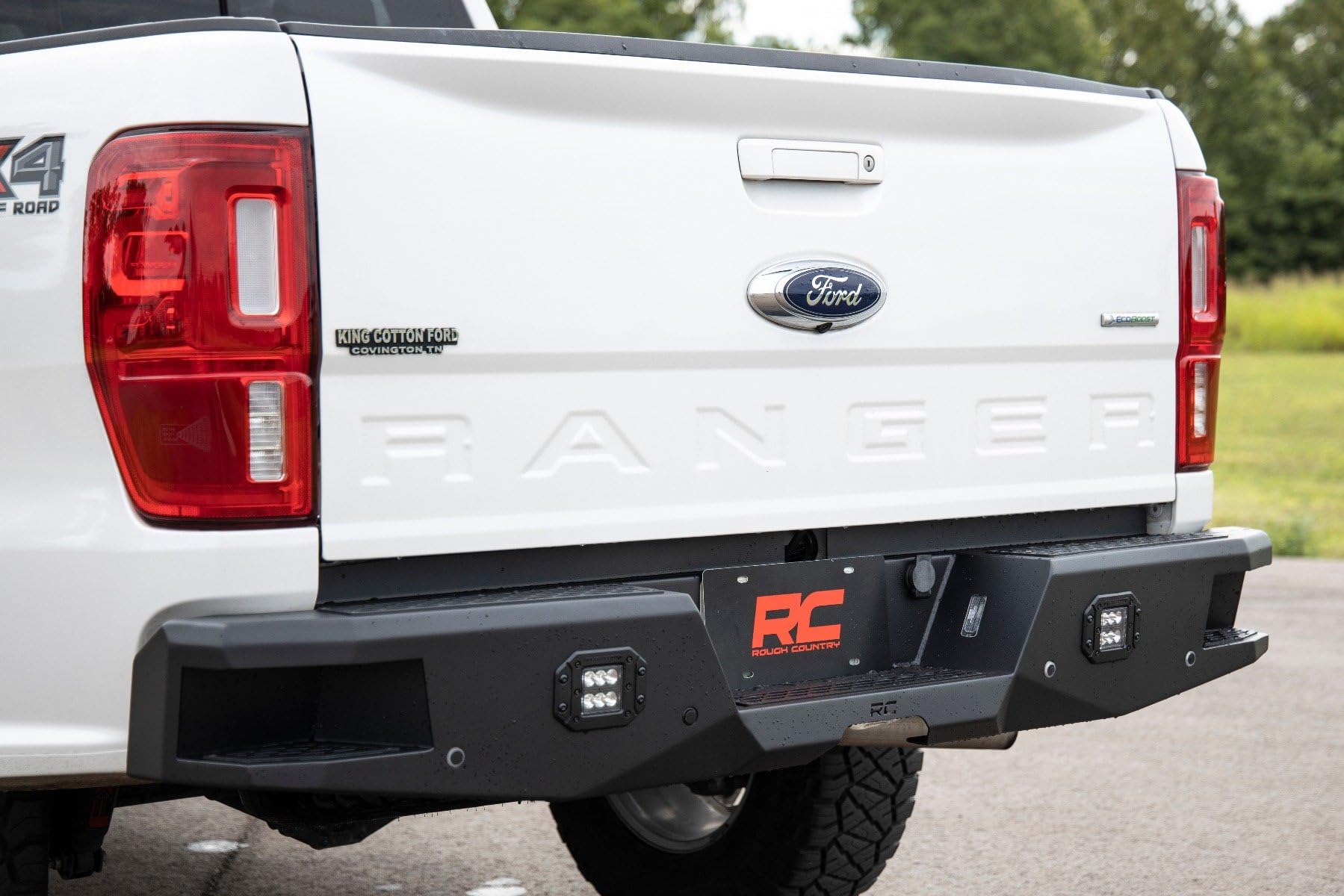 Rough Country Rear Heavy Duty LED Bumper for 2019-2023 Ford Ranger - 10760