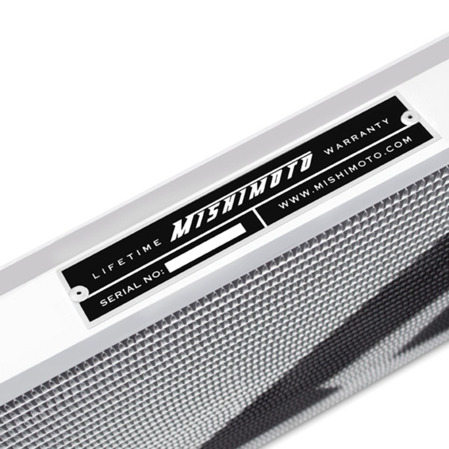 Mishimoto Aluminum Bracketed Radiator Fits Ford Mustang Manual 1996 Silver MMRAD-MUS-96B