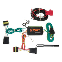 4-Pin CURT Vehicle-Side Custom Trailer Wiring Harness, Fits Select Fiat 500