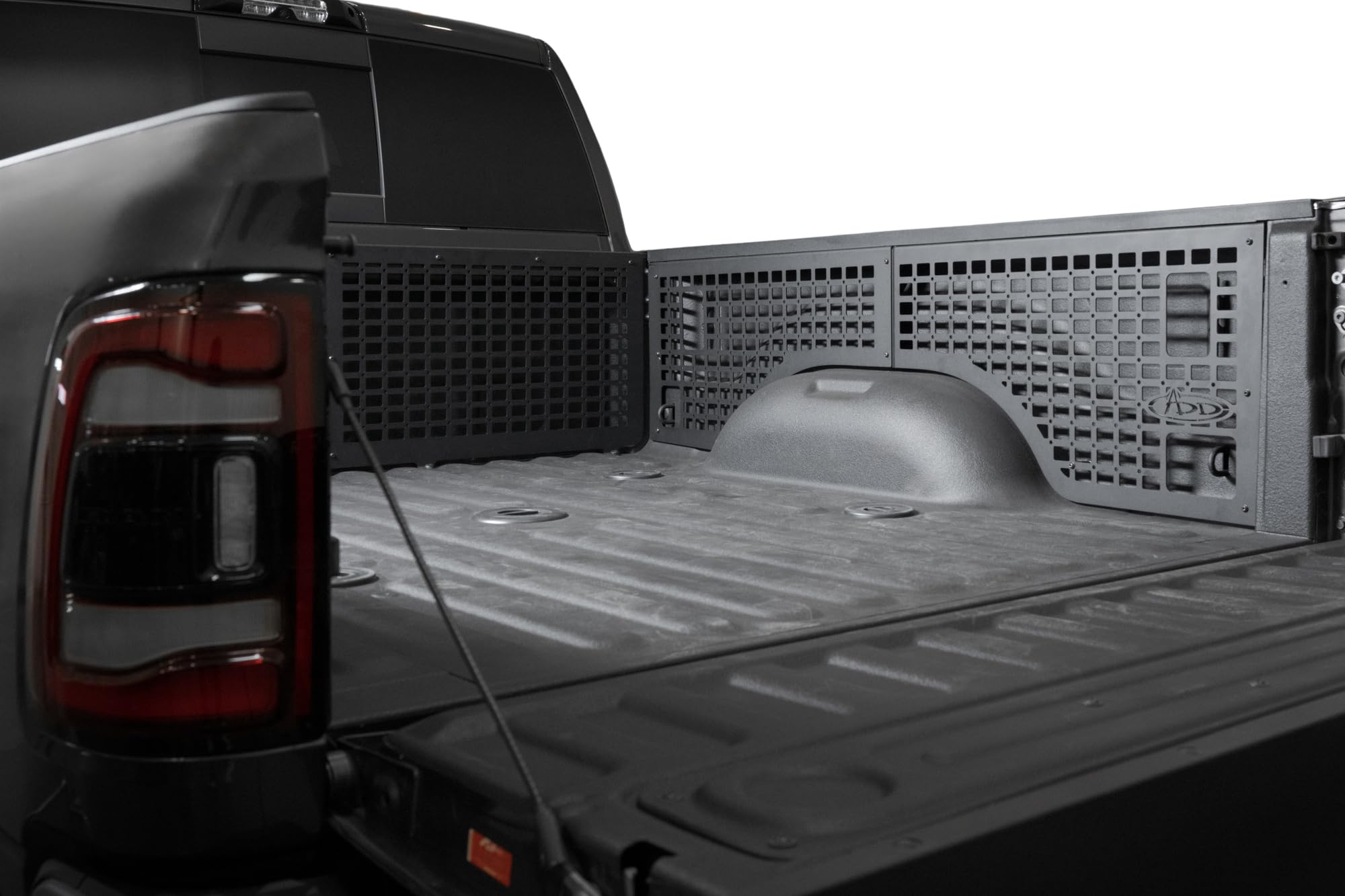 Offroad Bed Side Molle Panels ADD for 2019-2024 Ram HD 2500/3500 | Mounts Tools, Off-Road Supplies, & Recovery Gear | Rigid Fitment | Driver & Passenger Side Variations | Made in The USA (Passenger)