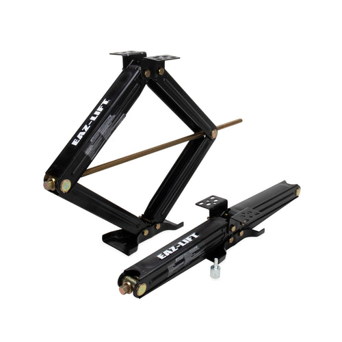 EAZ-Lift Camco 30-Inch Stabilizing RV Scissor Jacks - Features a 5,000lb Load Capacity - Heavy Duty Steel Construction - Set of 2 (48840)