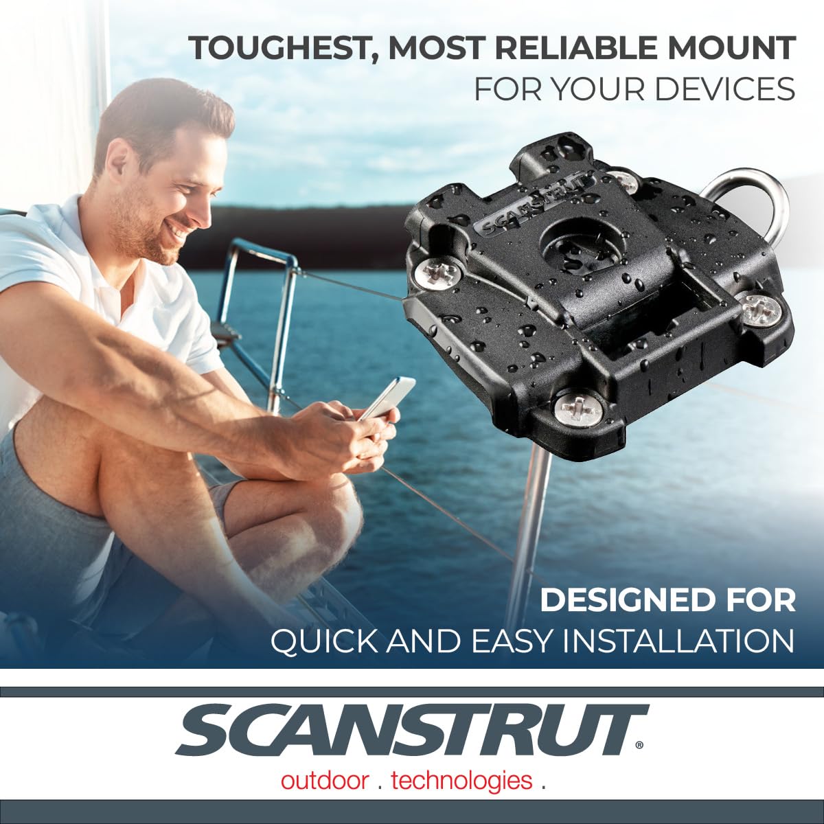 Rokk Mini Surface Mount Scanstrut RLS-401