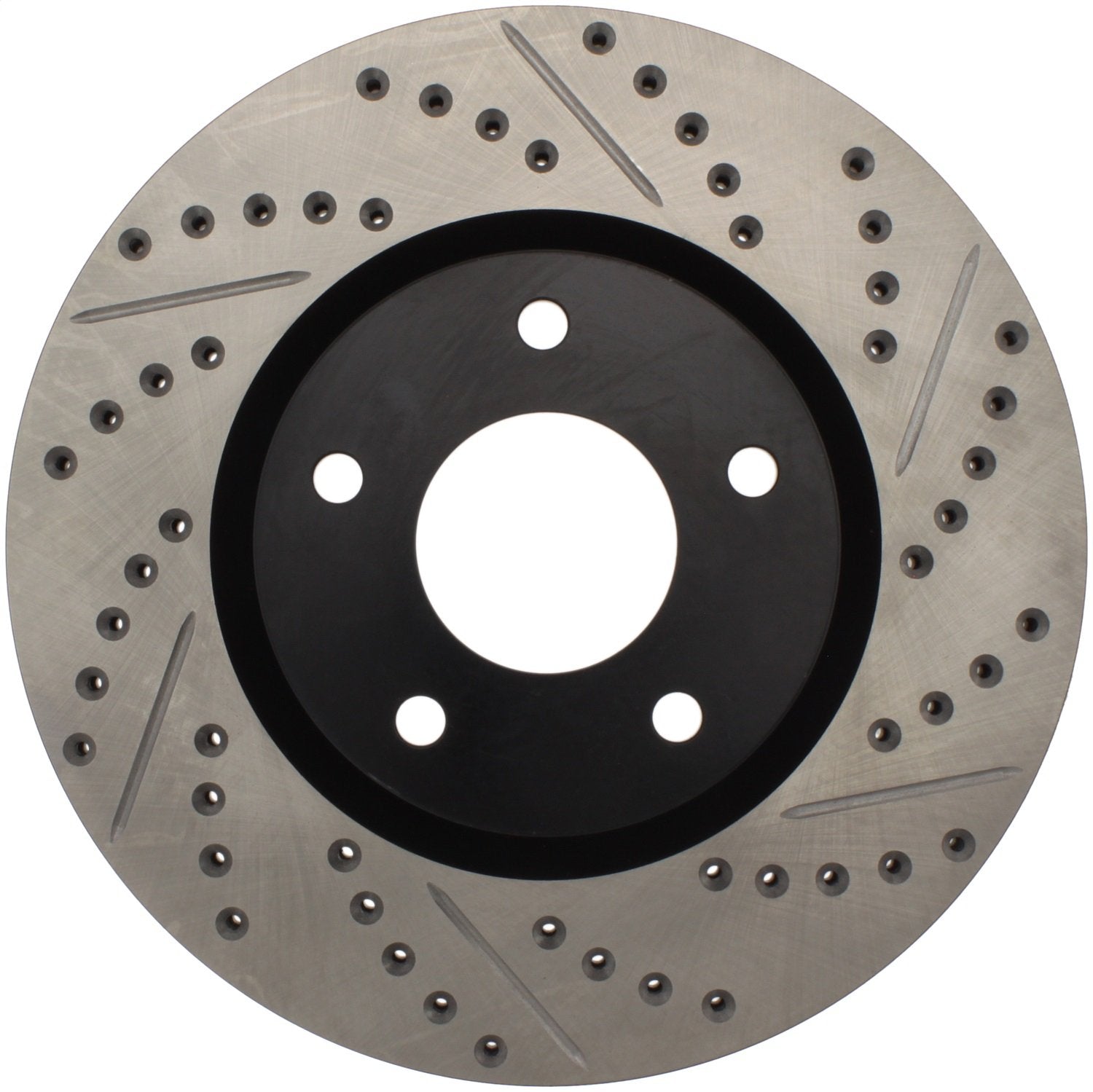 Sport Drilled/Slotted Brake Rotor StopTech 127.42074R (Front Right), 1 Pack