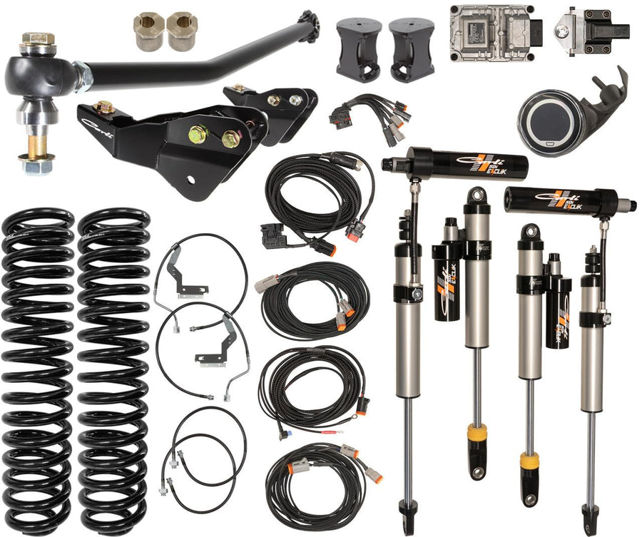 E-Venture Carli System, Base, 4.5/5.5” Lift, 2017-22 Ford F250/F350, Diesel, 4x4