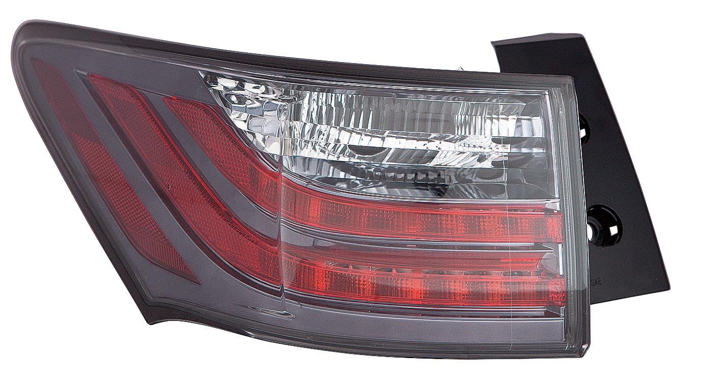 For Lexus CT200h 11-13 Driver Side Tail Light CAPA | DOT Certified 81561-76010 | LX2804106C