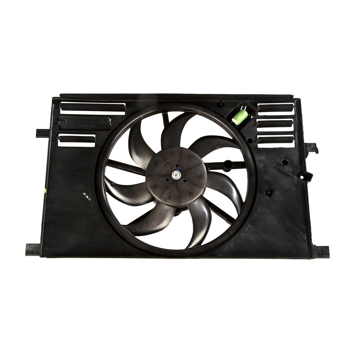 Omix Rugged Ridge | 17102.62 | Radiator Fan Assembly | OE Reference: 68360299AA | Fits 2015-2021 Jeep Renegade BU 2.4L