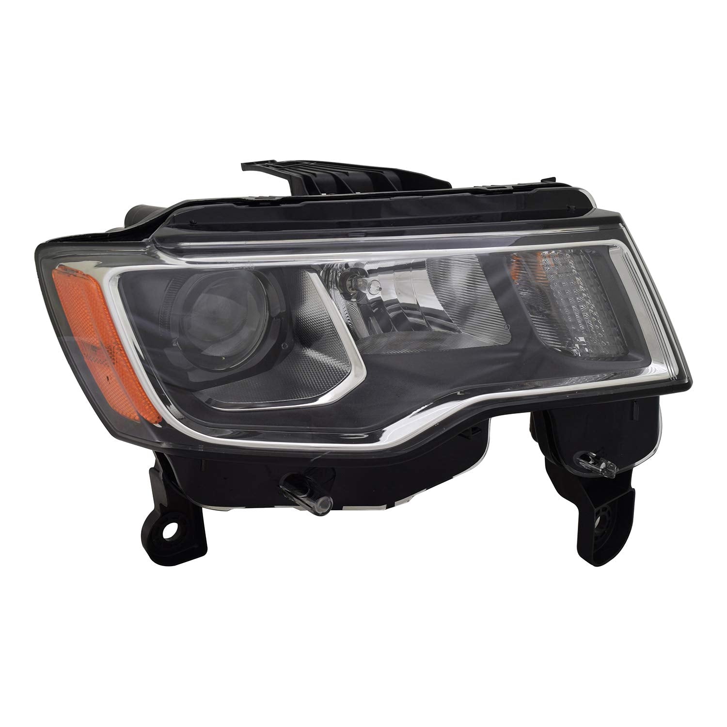 Right TYC Headlight Assembly Compatible with 2017-2021 Jeep Grand Cherokee