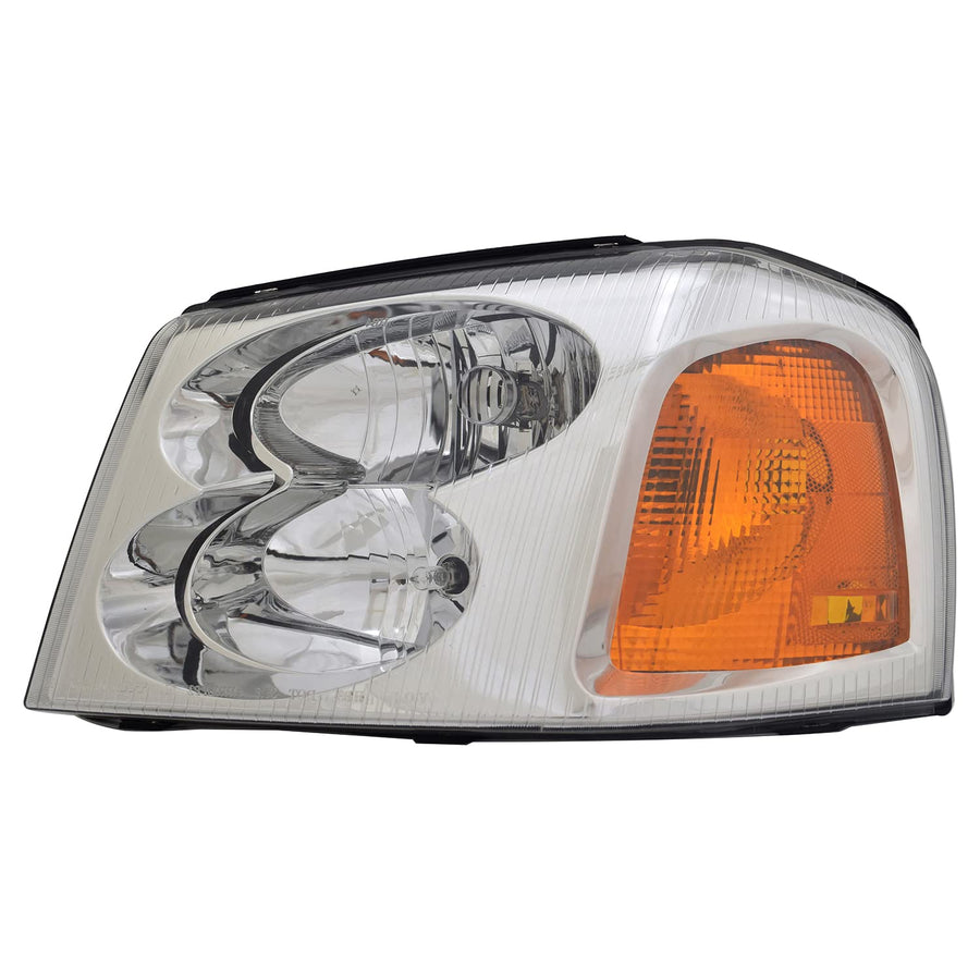 Left TYC Headlight Assembly Compatible with 2002-2008 GMC Envoy