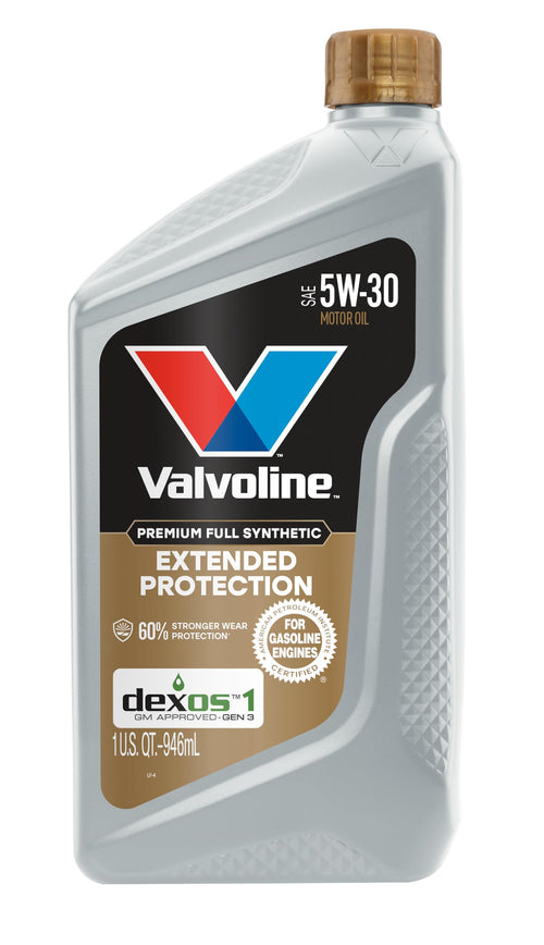 5W-30 Valvoline Extended Protection Full Synthetic Motor Oil 1 Quart