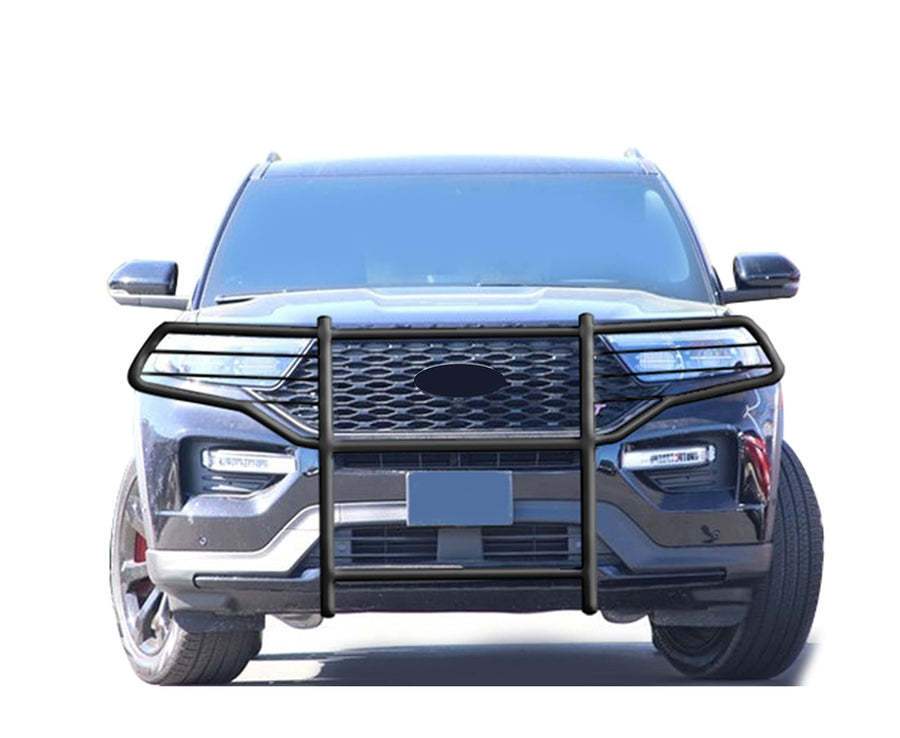 Bumper Guard Black Horse Grille brush Modular Compatible with 2020-2024 Ford Explorer-17FJ31MA