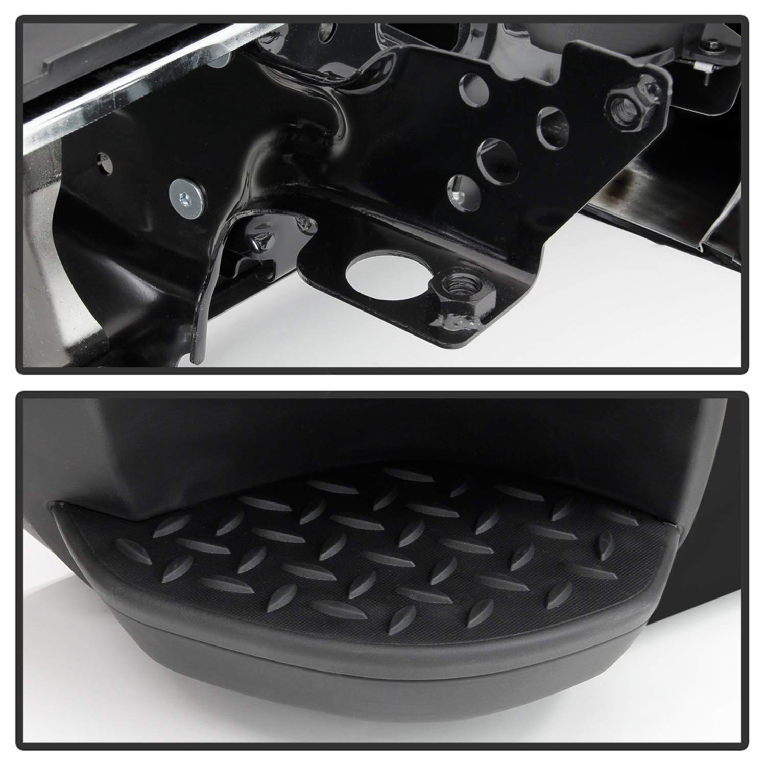 Rear Xtune Steel Bumper (RB-CS14-WS-SET-BK)
