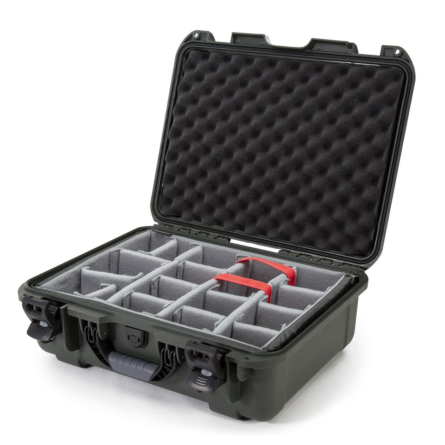 Waterproof Nanuk 930 Hard Case with Padded Dividers - Olive