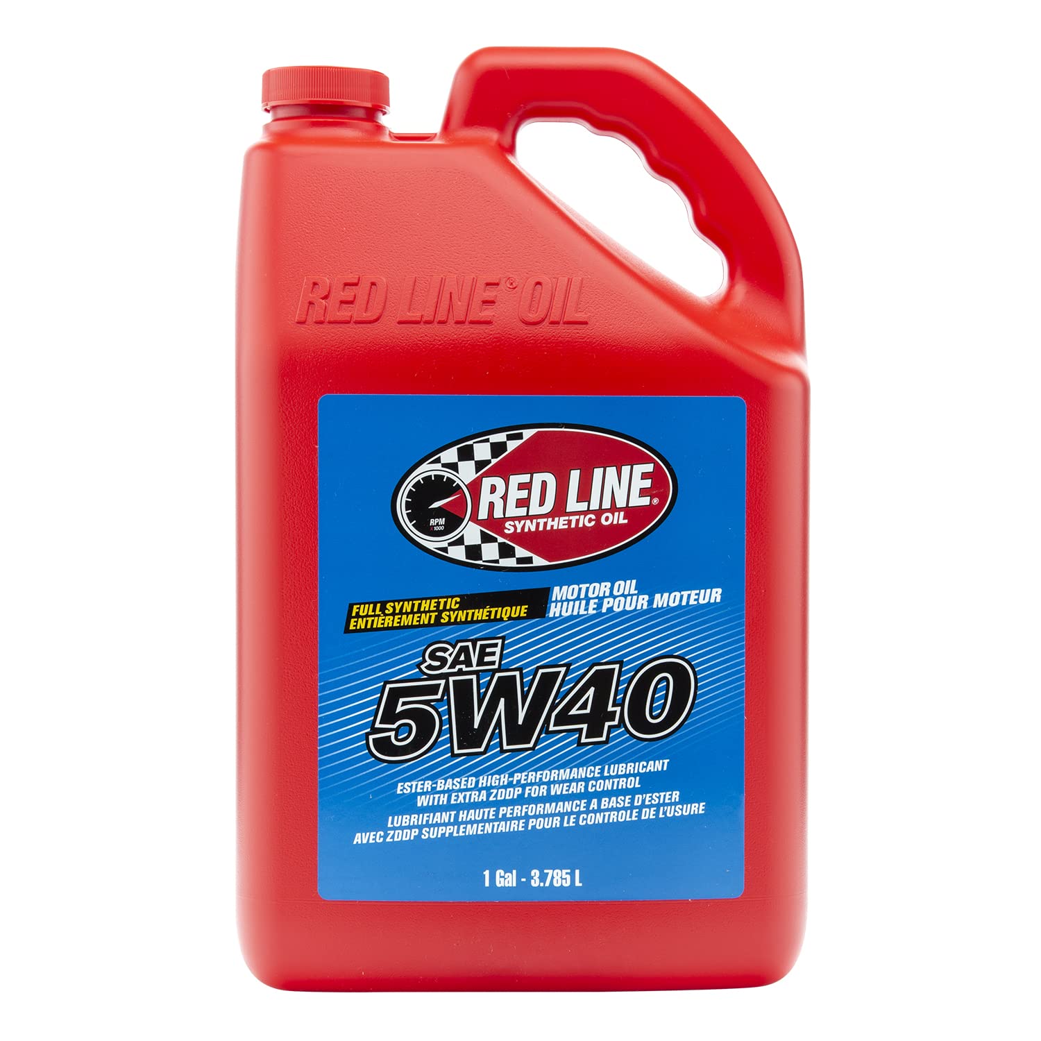 SAE 5W40 Red Line Fully Synthetic Motor Oil - 1 Gallon