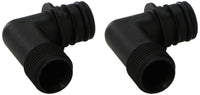 Quad Port Flojet Fitting, Black 20381-008