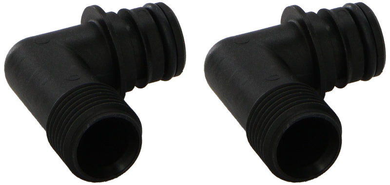 Quad Port Flojet Fitting, Black 20381-008