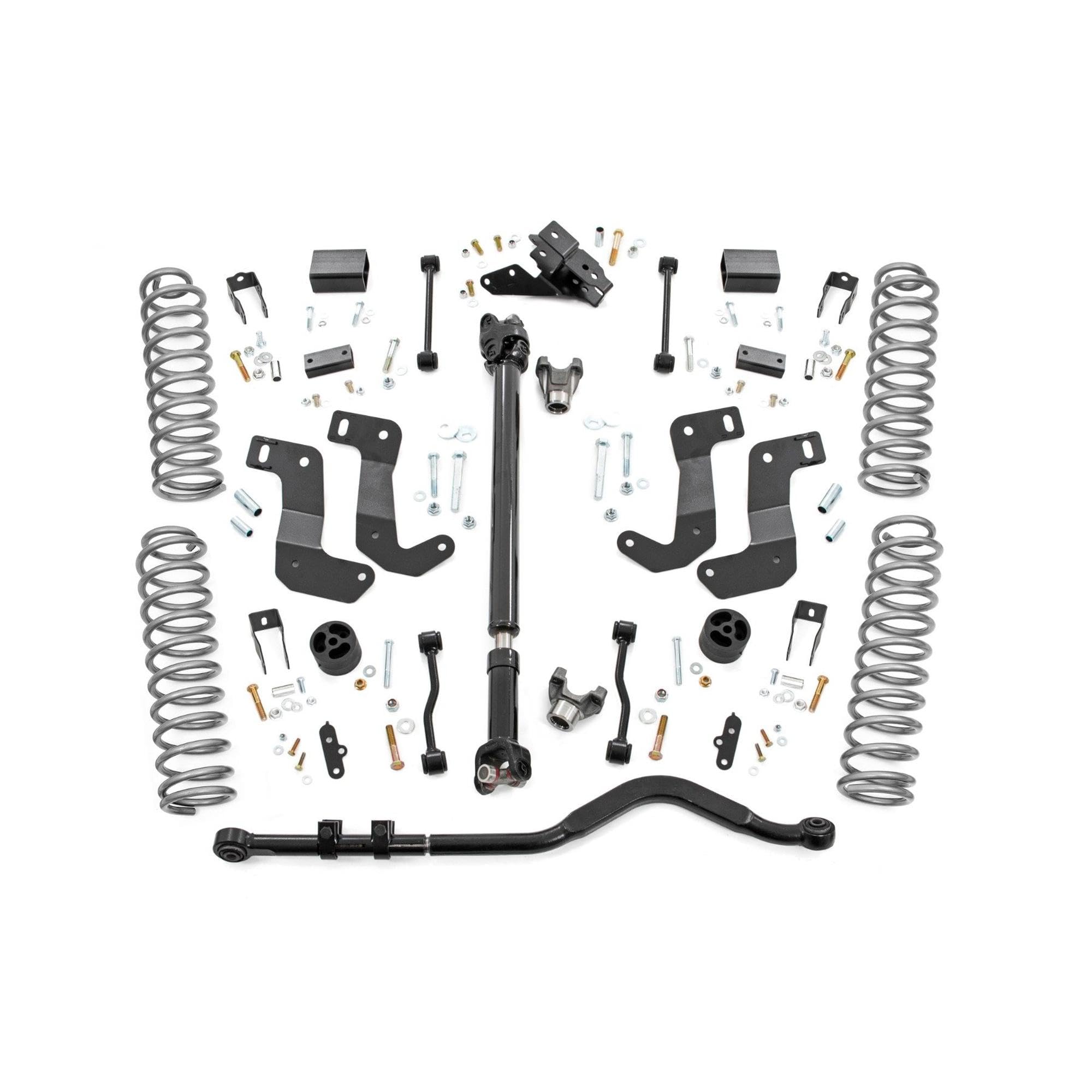 3.5" Lift Kit Rough Country for 2018-2023 Jeep Wrangler JL 392-60600