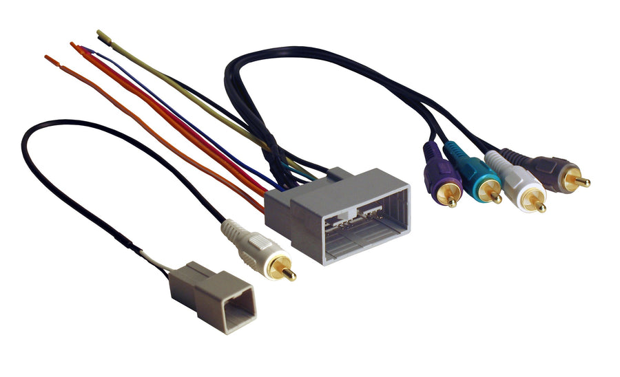 HWH81A American International 2008 Honda with RCA/SUB Input Wire Harness