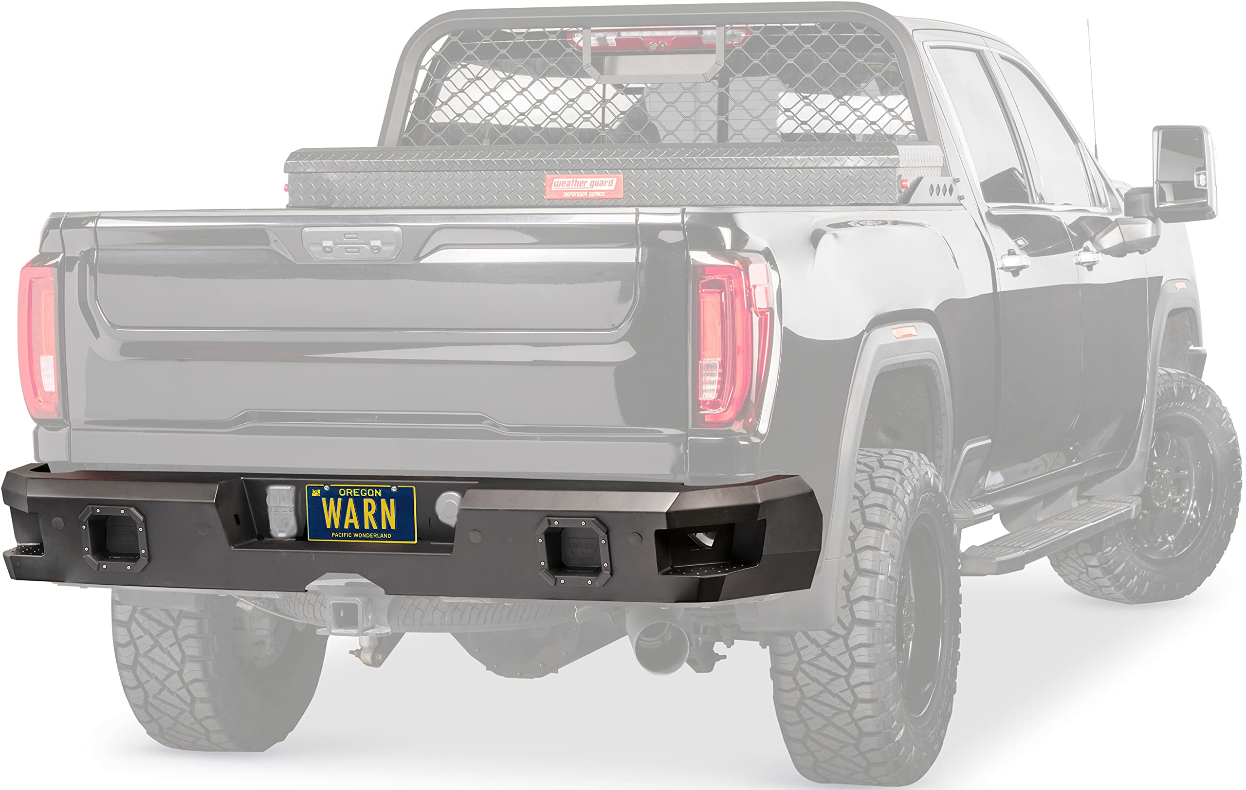 Ascent WARN 106850 Front Bumper, Fits: Chevrolet Silverado and Sierra 1500/2500 / 3500 (2020-2021) Trucks