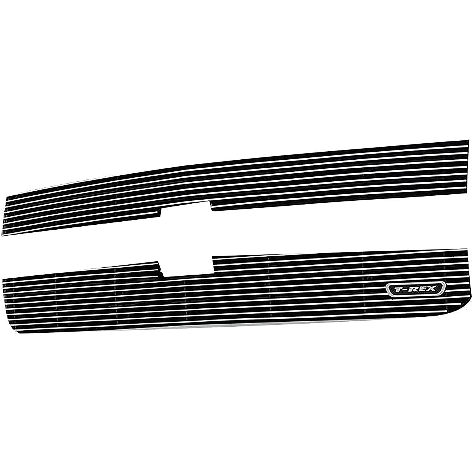 Grilles T-Rex 2015-2019 Silverado 2500, 2015-2017 3500 Billet Grille, Polished, 2 Pc, Overlay - PN #21122