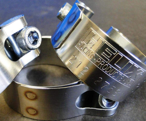 EXHAUST CLAMP STAINLESS STEEL 1.56-1.70"