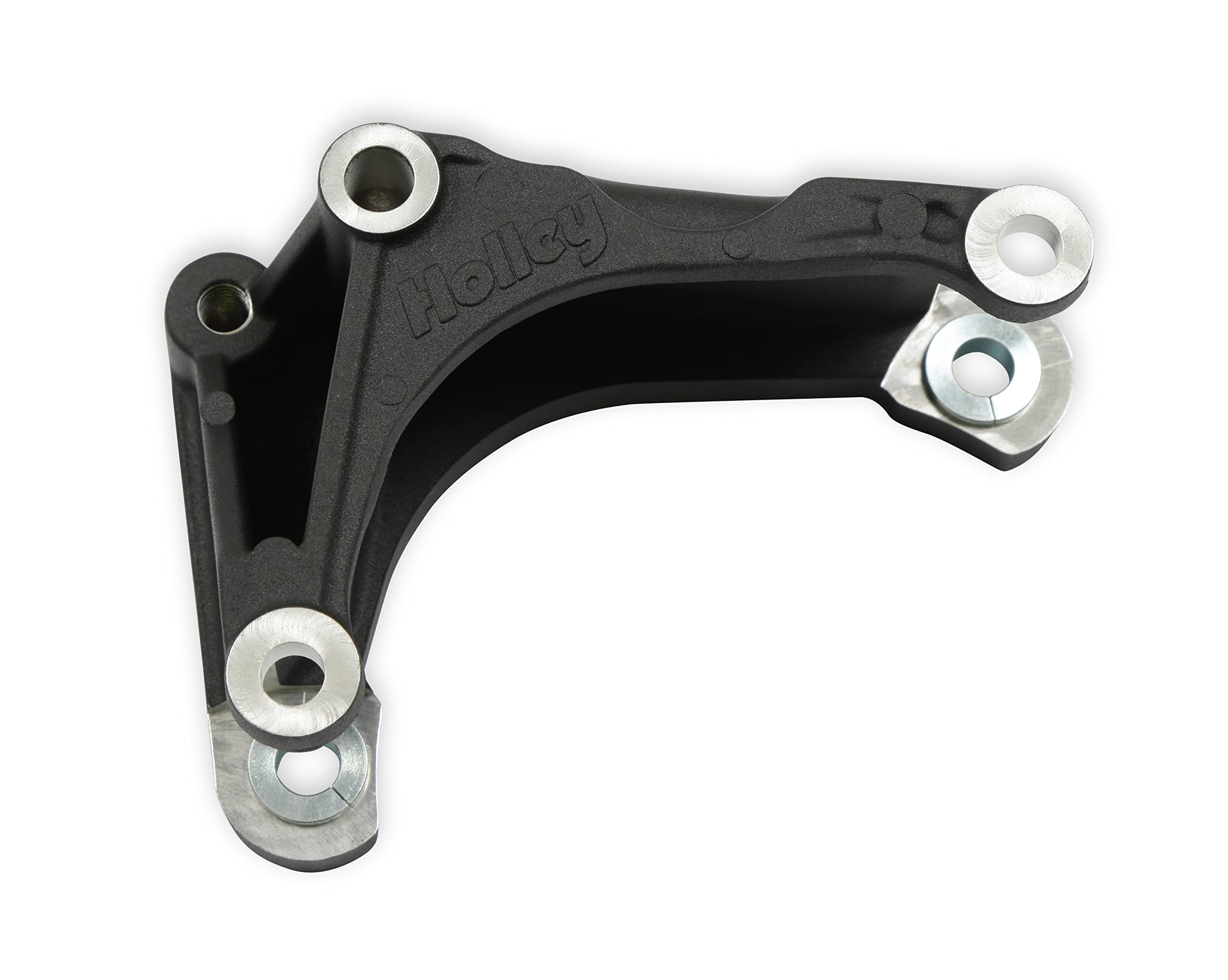 20-166BK Holley Alternator Bracket Black