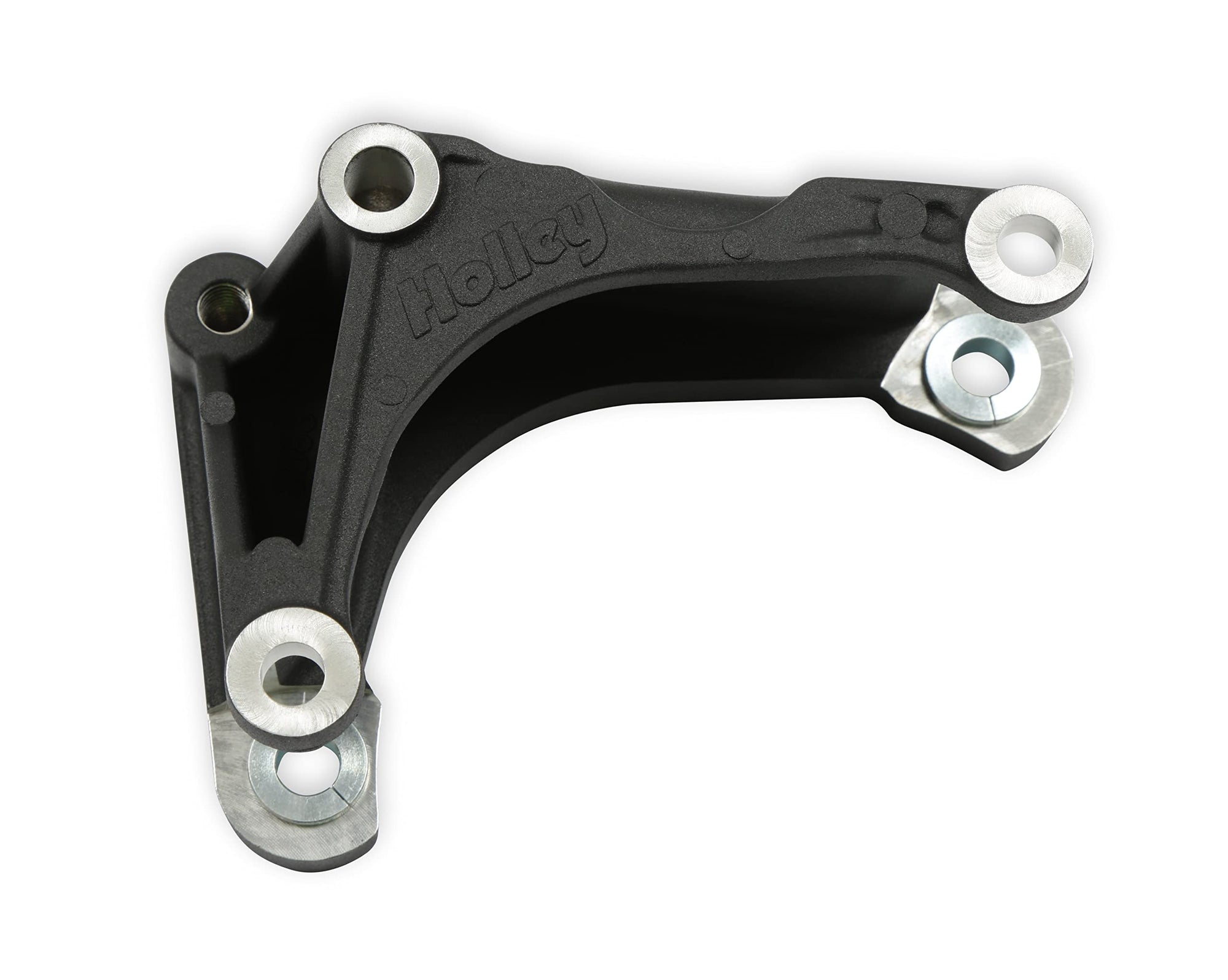 20-166BK Holley Alternator Bracket Black