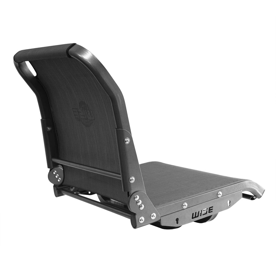 Aero X Cool-Ride Mid Back Boat Seat Wise 3374-1800, Carbon Grey