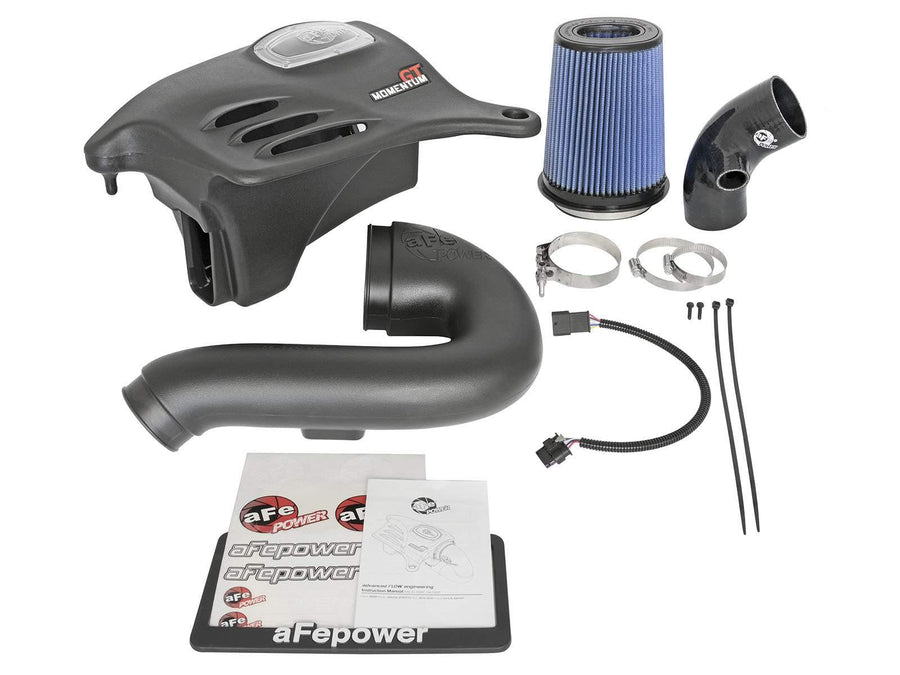 Momentum GT aFe POWER Cold Air Intake System w/Pro 5R Filter, #54-76307, Black
