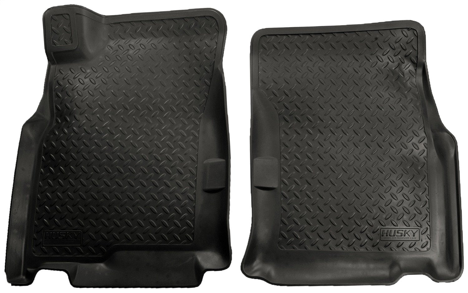 Classic Style Husky Liners | Fits 2003-2009 Toyota 4Runner, Front Floor Liners, Black, 2 pcs. | 35751