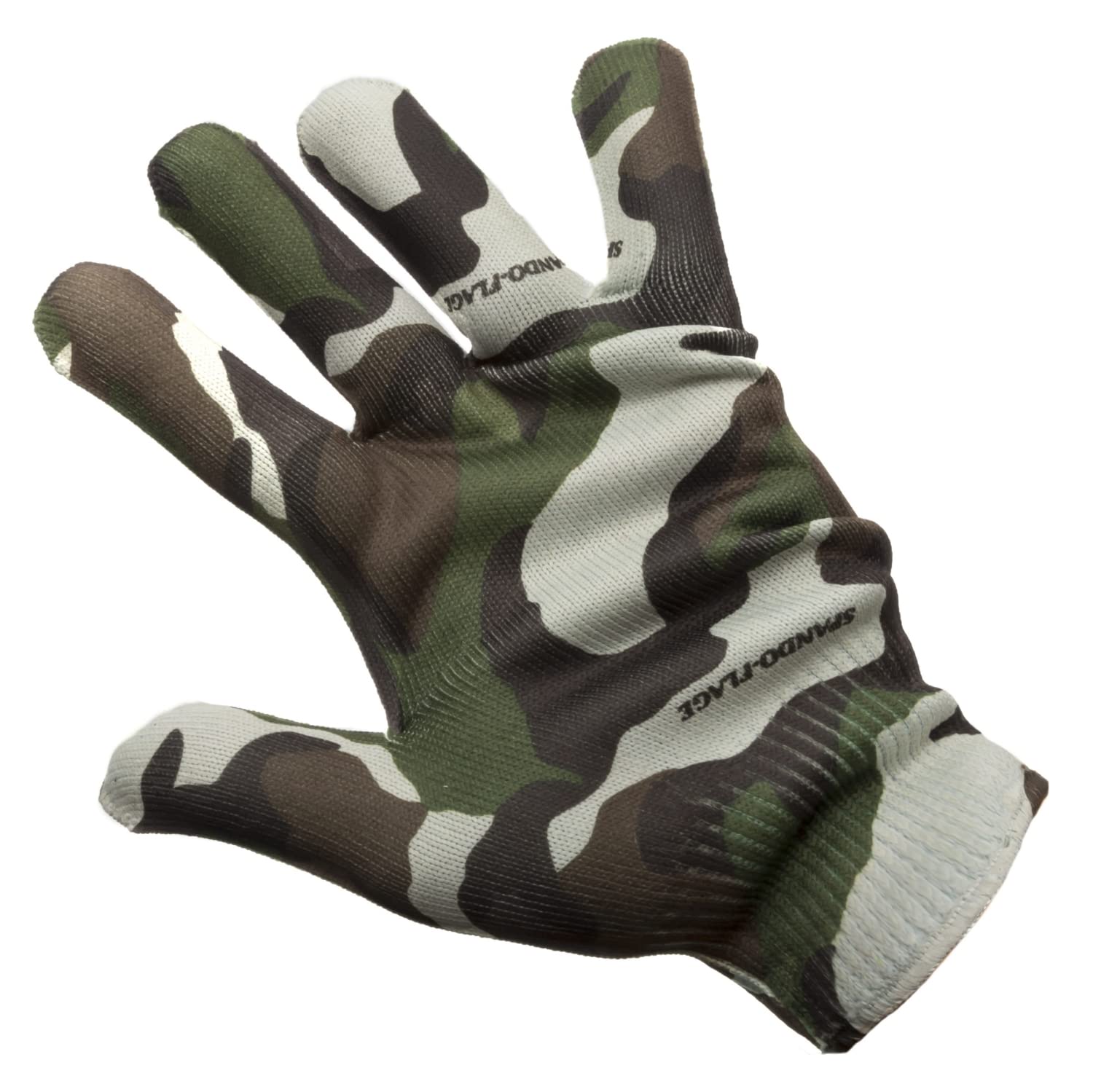 Green/Camo Rothco Spandoflage Gloves