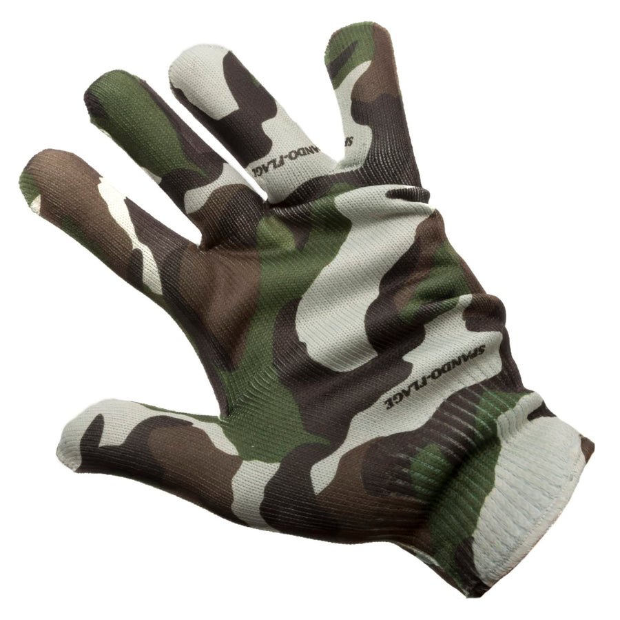 Green/Camo Rothco Spandoflage Gloves