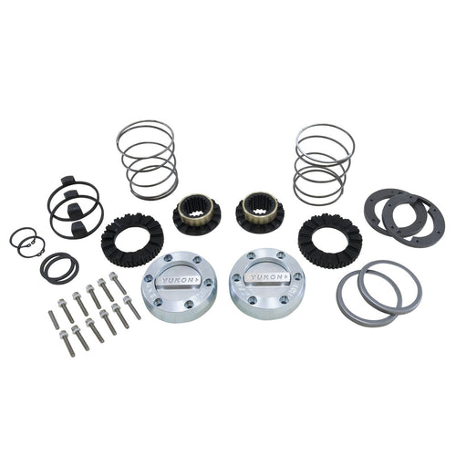 Hardcore Locking Hub Set Yukon Gear & Axle (YHC70006) for GM/Ford 1/2 Ton & 3/4 Ton Truck Dana 44 Differential with 19-Spline