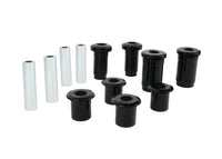 Control Arm Bushing Nolathane REV027.0010 Black (Front Kit)