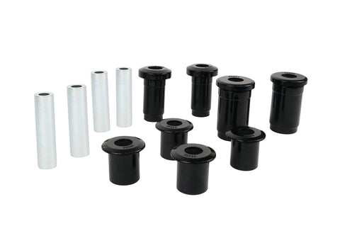 Control Arm Bushing Nolathane REV027.0010 Black (Front Kit)