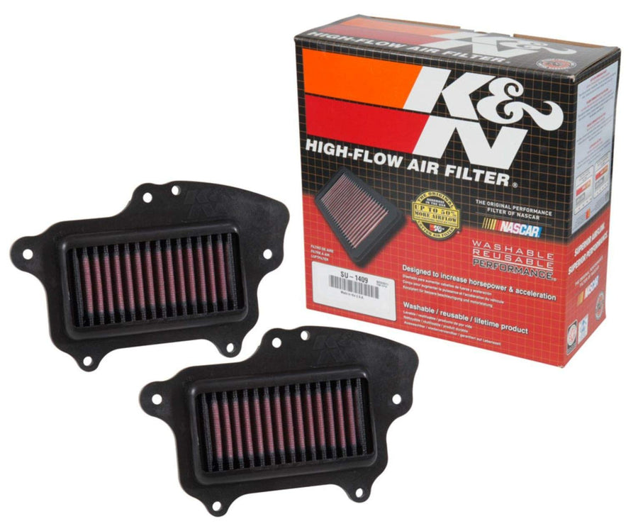 K&N Engine Air Filter: Premium, High Performance, Powersport Air Filter: Fits 2009-2019 SUZUKI (C90 Boulevard BOSS, C90T, M90, C1500BT Intruder, VL1500BT) SU-1409