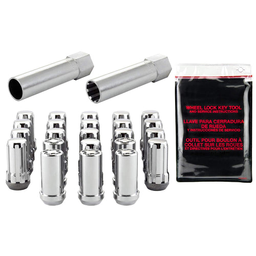SplineDrive McGard 65562 Chrome Install Kit (1/2-20 Thread)