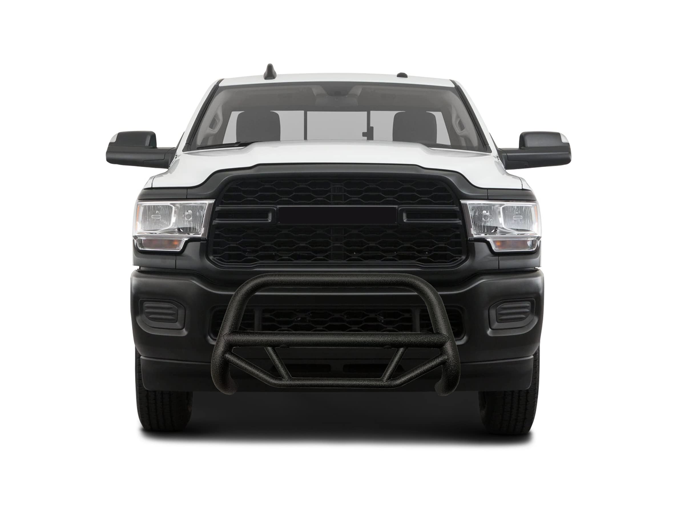 Max T Bull Bar Black Horse Textured Black Compatible with 2019-2025 Ram 2500|2019-2025 Ram 3500(excludes Power Wagon)-MBT-MR1903