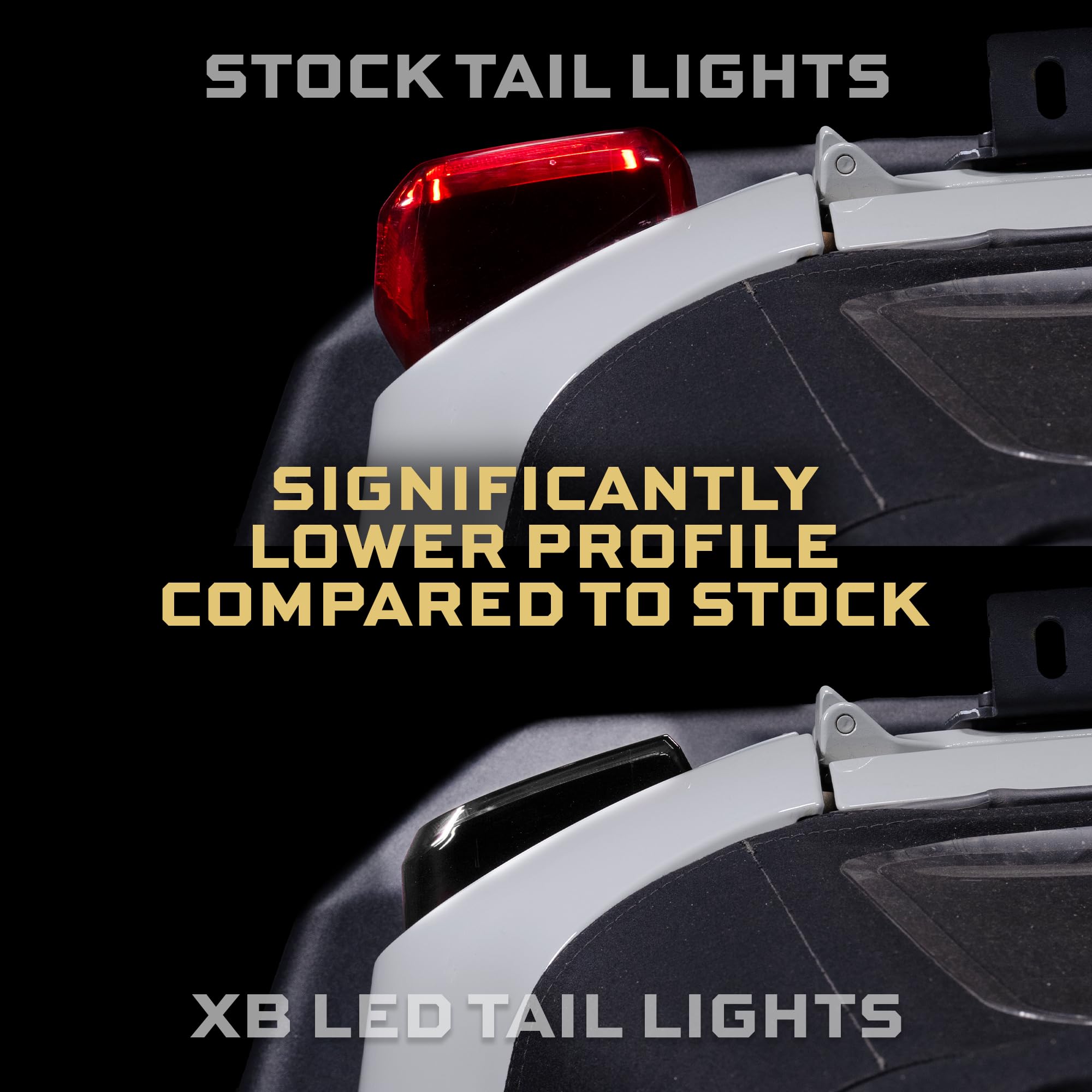 Smoked Morimoto XB LED Taillights for Ford Bronco 21+ (LF750)