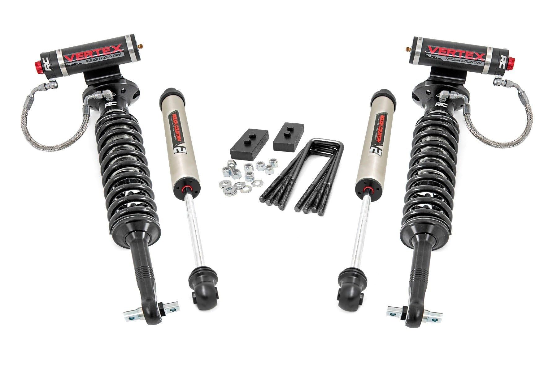 2" Rough Country Vertex/V2 Suspension Lift Kit for 21-24 Ford F-150 4WD - 58657