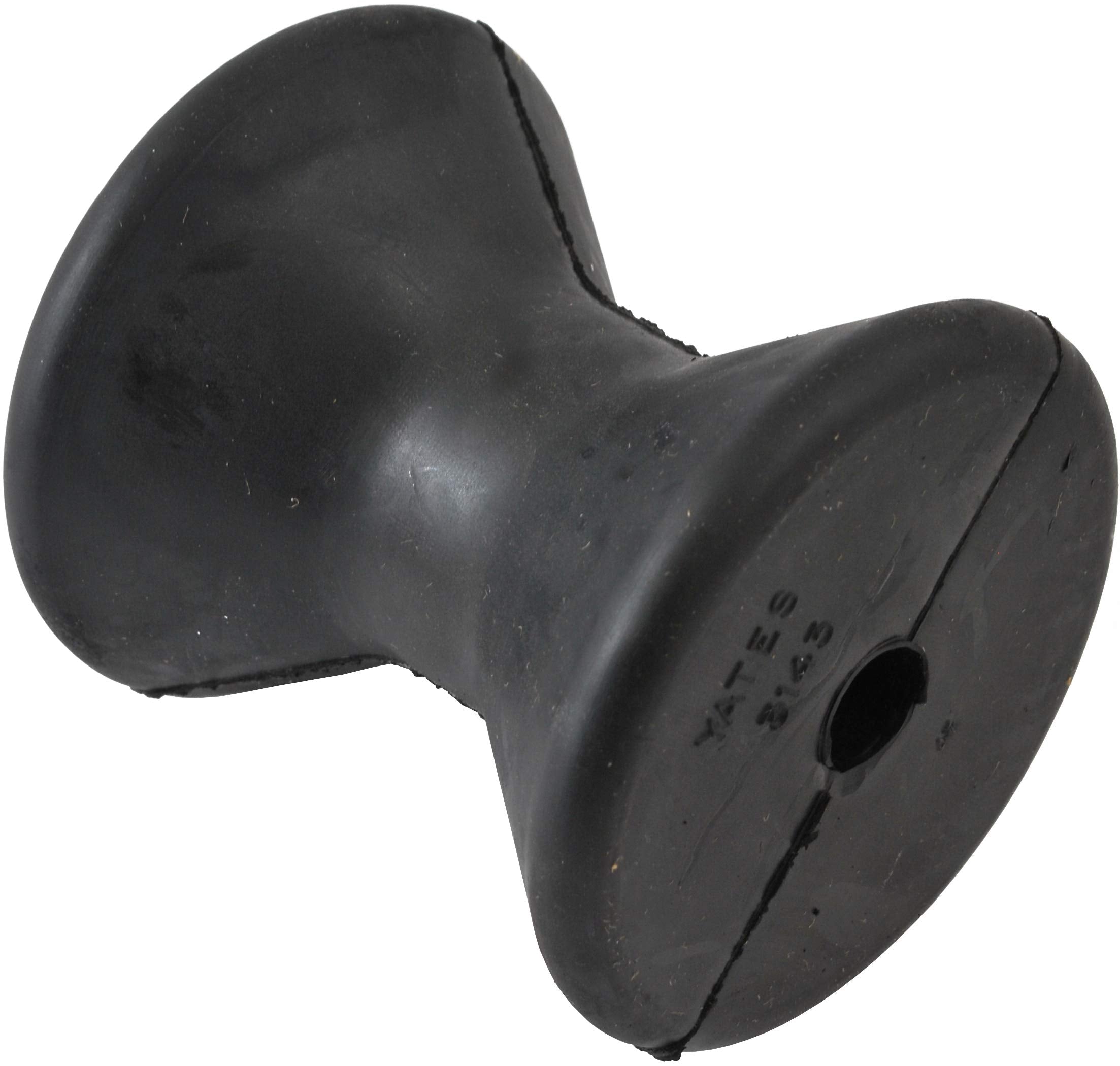 Trailer Boat attwood 11205-1 Rubber Bow 3x3 Roller, Black