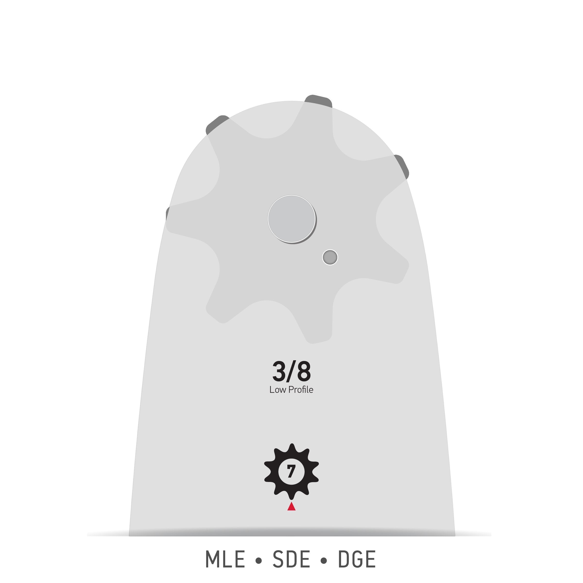 Oregon Single Rivet 160SDEA074 Guide Bar, 16"