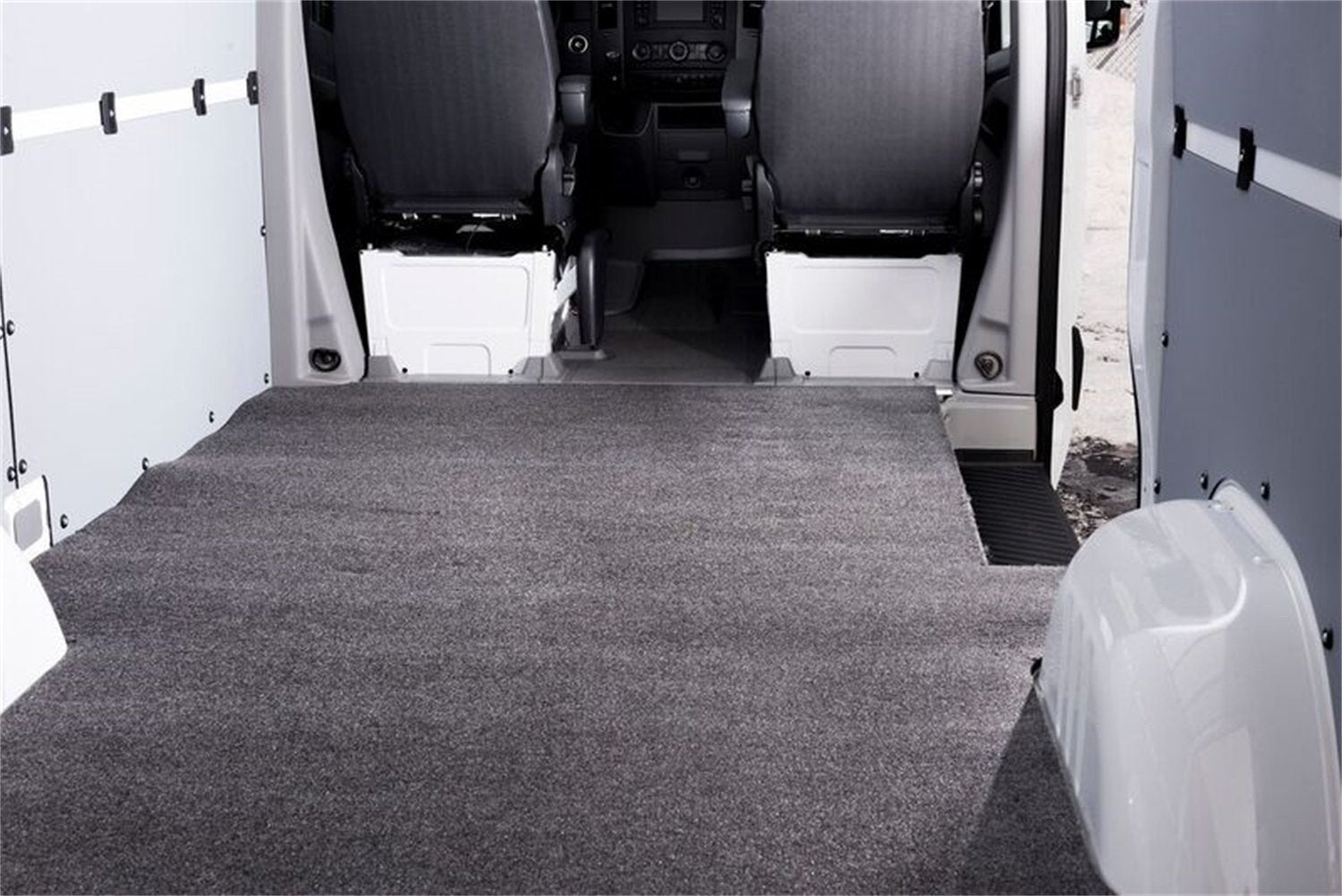 VanRug BedRug, Full | Fits 2006 - 2026 Mercedes/Dodge Sprinter 144" Wb Ext | Charcoal Grey, VRMS06M