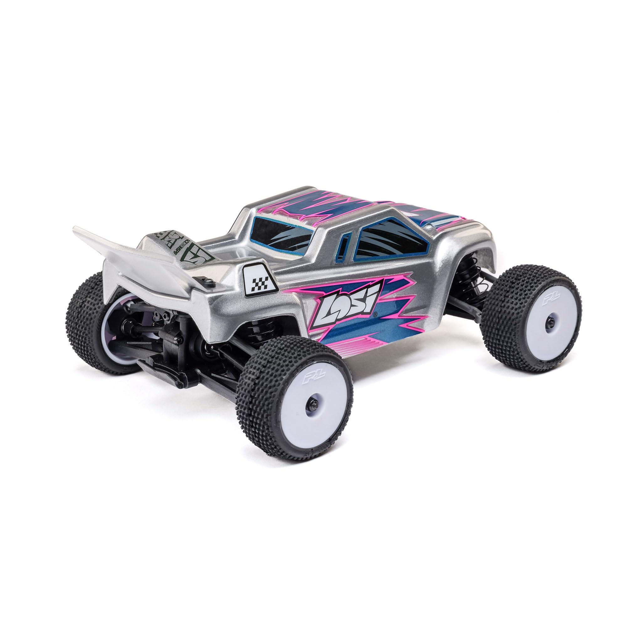 Losi Micro-T 1/28 Silver 2 Wheel Drive RTR LOS-1392T2