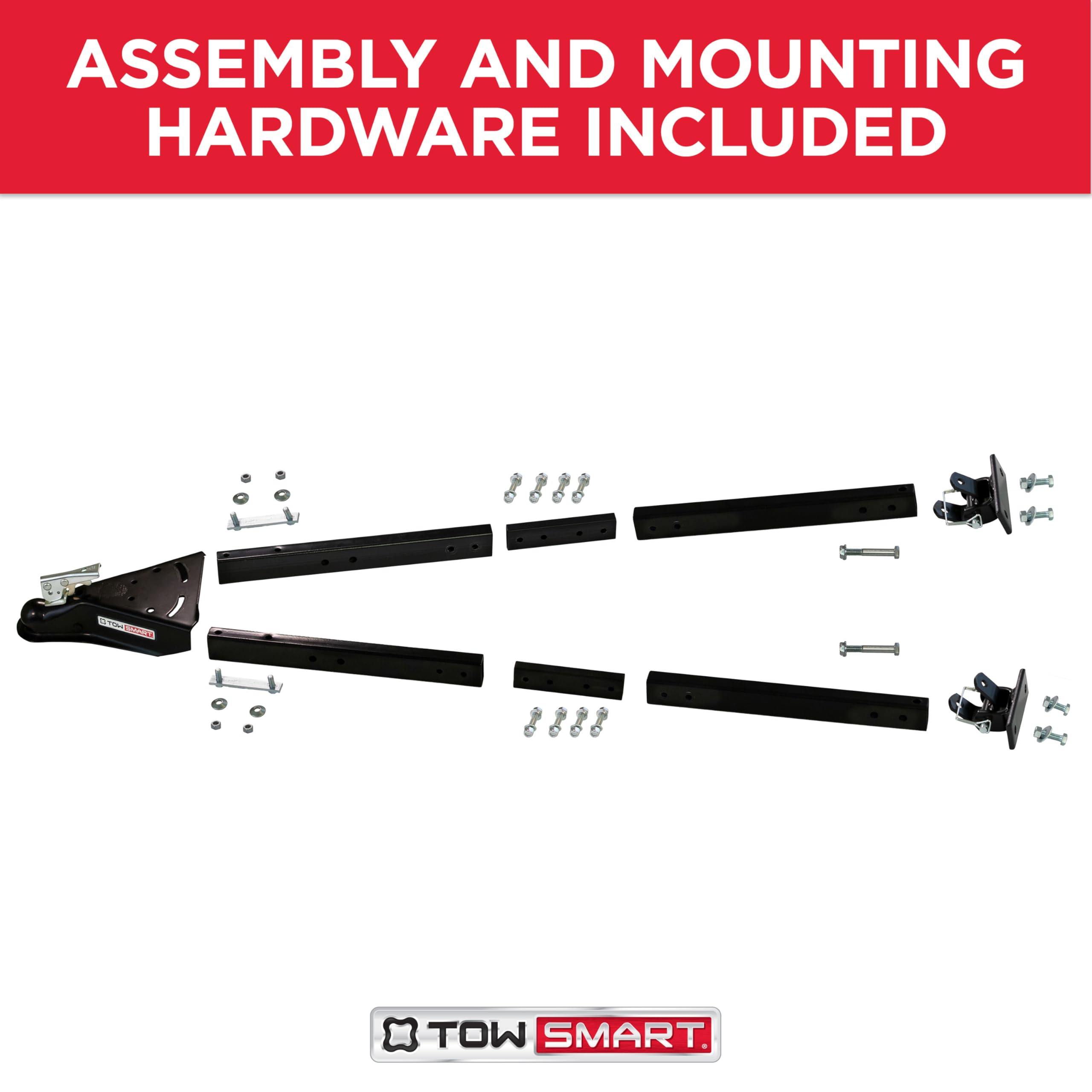 Steel Adjustable TOWSMART Tow Bar, 5,000 lb. Capacity