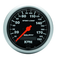 Sport-Comp Auto Meter 3987M Programmable Speedometer