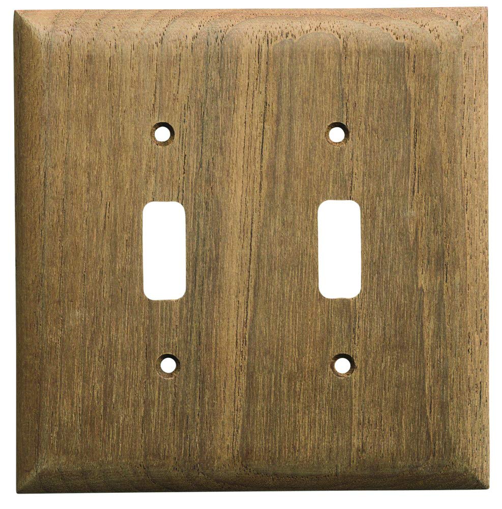 Teak Whitecap 60176 Double Switch Cover