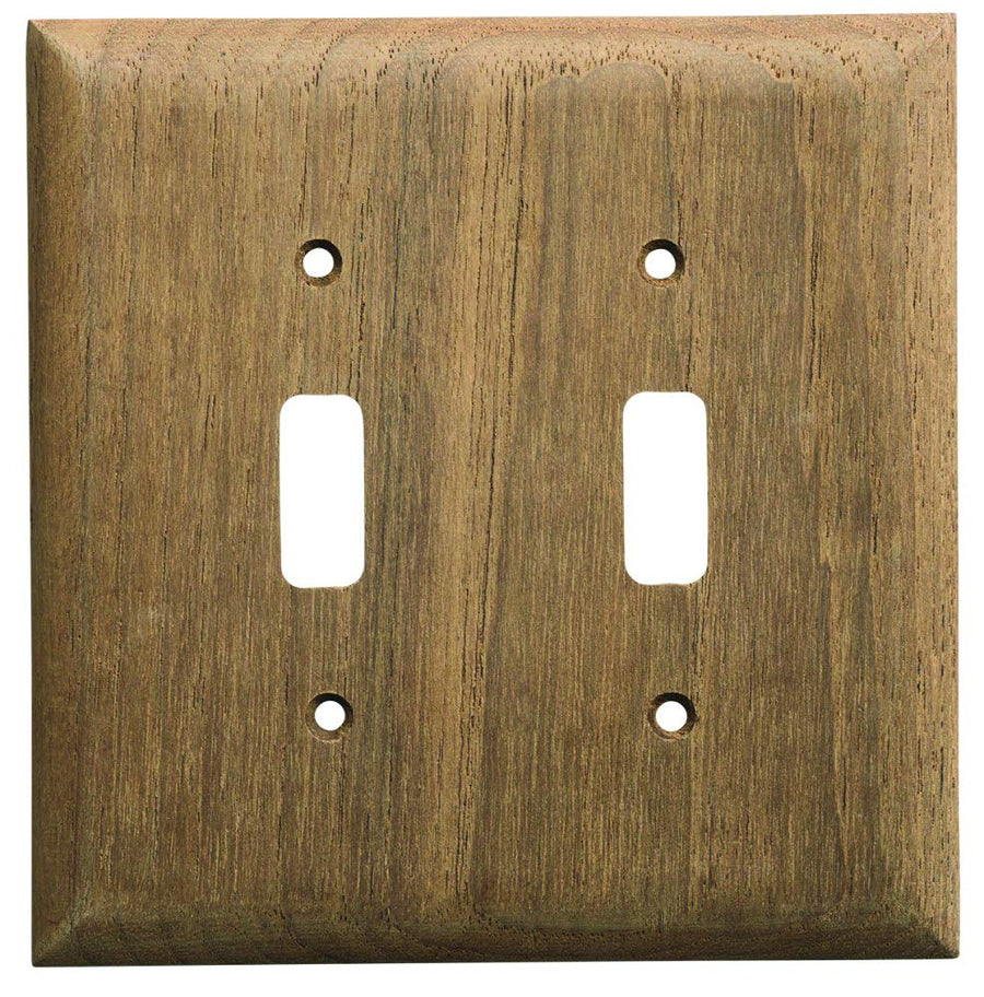 Teak Whitecap 60176 Double Switch Cover