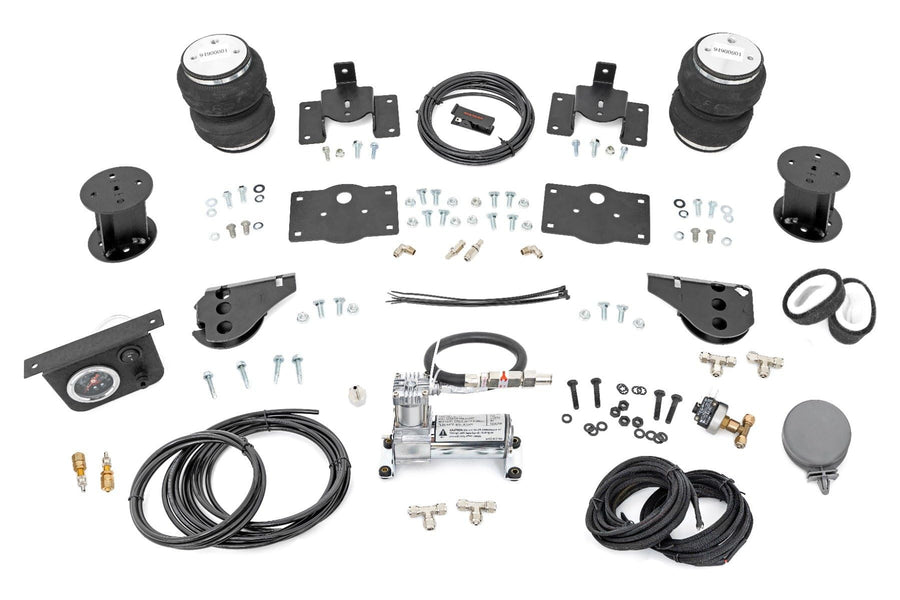 Rear Air Spring Kit Rough Country w/Compressor for 09-18 Ram 1500 | 6" - 100326C