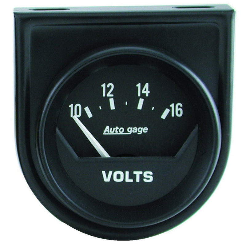 AUTO METER Autogage 2362 Electric Voltmeter Gauge, Regular, 2.3125 in.